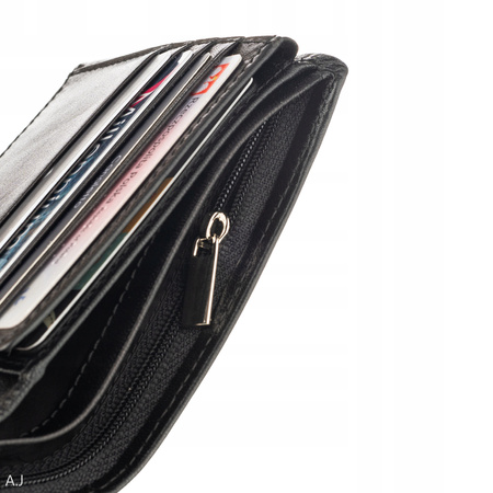 Portfel męski skórzany Canaletto P-1501/S czarny