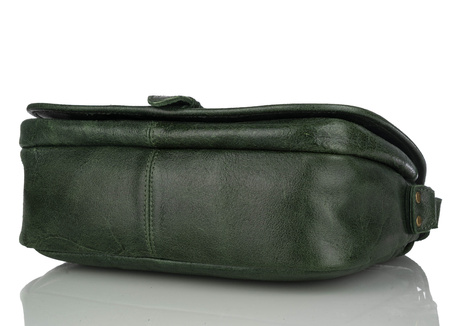Torebka damska skórzana Canaletto zielona T-634