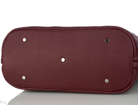 Torba męska skórzana Canaletto T-940 bordo