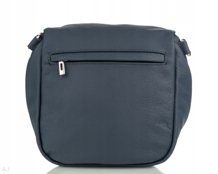 Torebka damska skórzana T-BAL granatowa