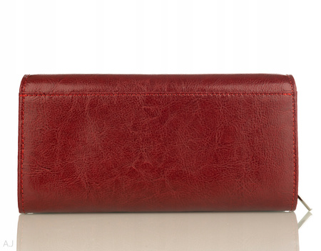 Portfel damski skórzany GB P-83 bordowy