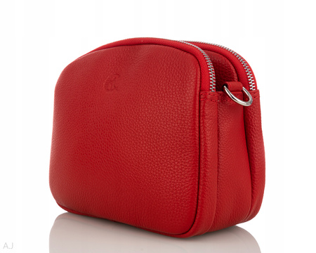 Torebka damska skórzana Canaletto T-835 czerwony