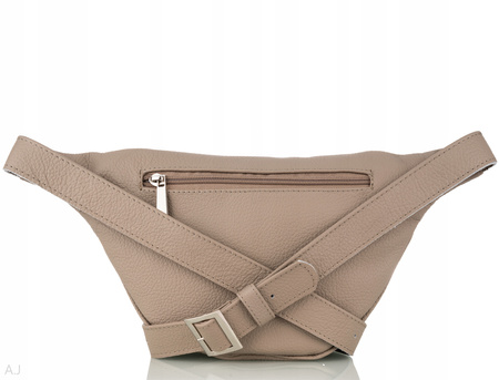 Saszetka damska skórzana S-PA beż