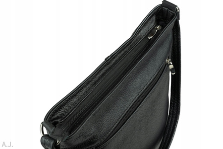 Torebka damska skórzana T-JDA czarna