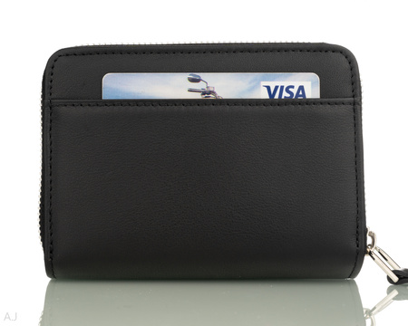 Portfel damski skórzany Canaletto P-1255 CZARNY + CAMEL