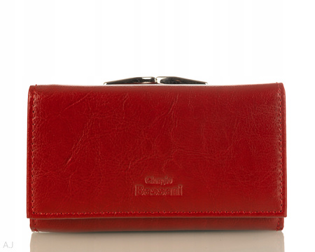 Portfel damski skórzany GB P-42 czerwony