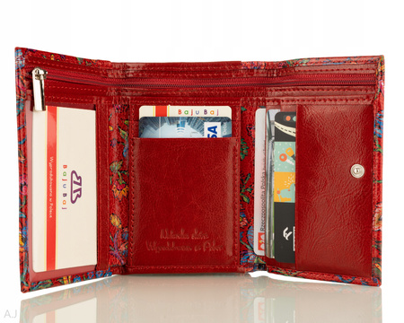 Portfel damski skórzany BajuBaj P-26115