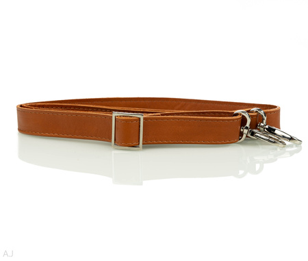 Torebka damska skórzana T-PRA camel