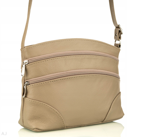 Torebka damska skórzana T-ZOW beż