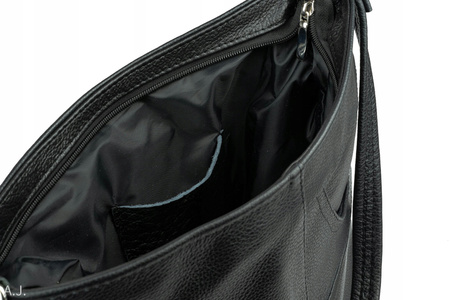 Torebka damska skórzana T-JDA czarna