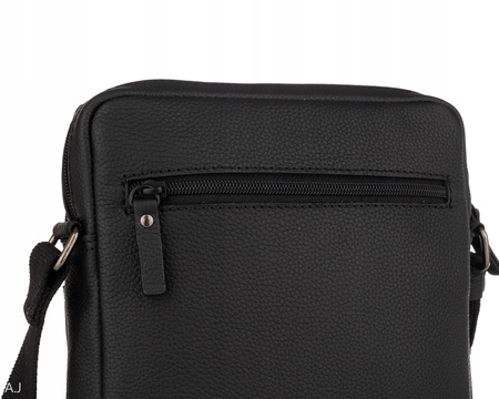 Listonoszka męska skórzana Canaletto T-330 czarny