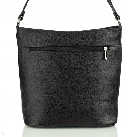 Torebka damska skórzana T-JD3Z czarna