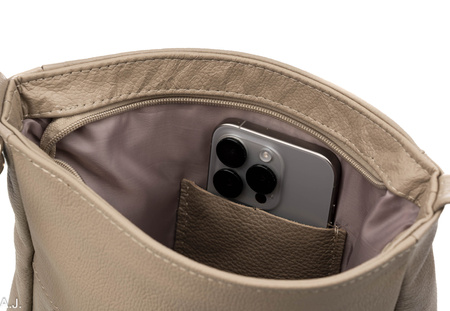 Torebka damska skórzana T-TS3Z beż