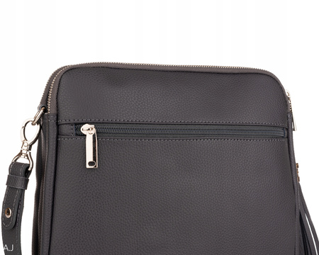 Torebka damska skórzana Canaletto T-840 szary