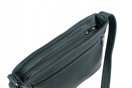 Torebka damska skórzana T-IWBA granatowa