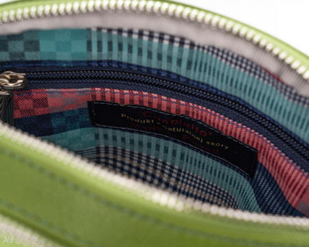 Torebka damska skórzana Canaletto T-808 zielony