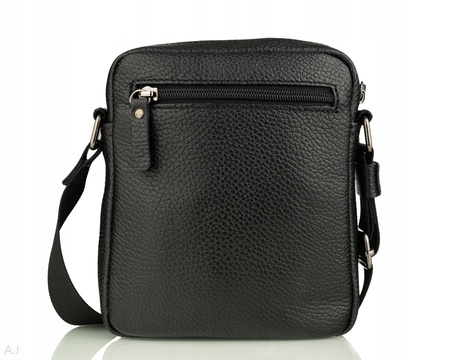 Listonoszka męska skórzana Canaletto T-133 czarny