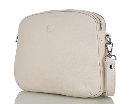 Torebka damska skórzana Canaletto T-808 beżowy