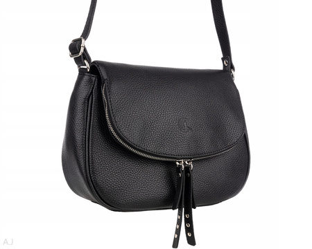 Torebka damska skórzana Canaletto T-717 czarny