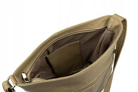 Torebka damska skórzana T-LL beż