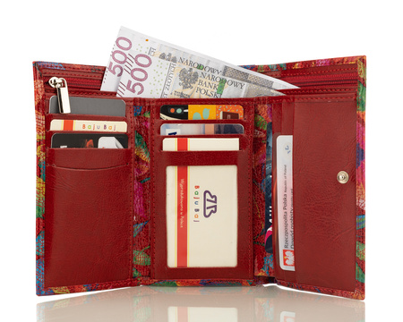 Portfel damski skórzany BajuBaj P-40116