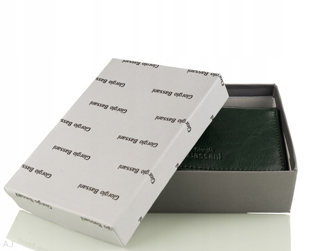 Portfel damski skórzany GB P-40 zielony