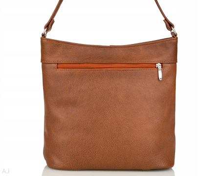 Torebka damska skórzana T-JD camel