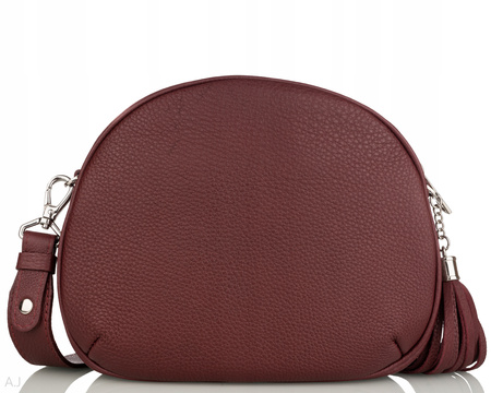 Torebka damska skórzana Canaletto T-740 Bordowy