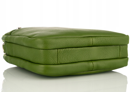 Torebka damska skórzana Canaletto T-840 zielony