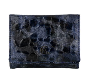 Portfel damski skórzany Canaletto P-2000 granatowy