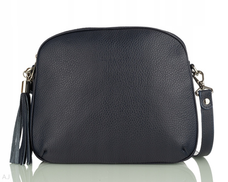 Torebka damska skórzana Canaletto T-808 granatowy