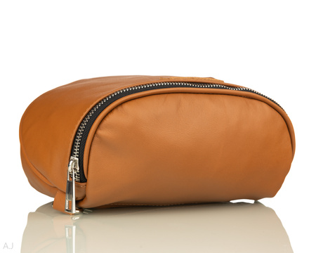 Torebka damska skórzana T-BAL camel