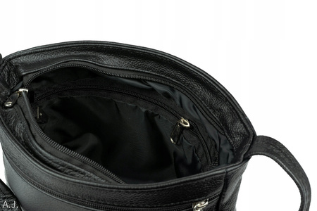 Torebka damska skórzana T-IWBA czarny