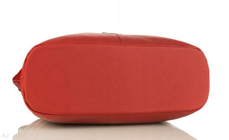 Worek damski skórzany T-PA czerwony