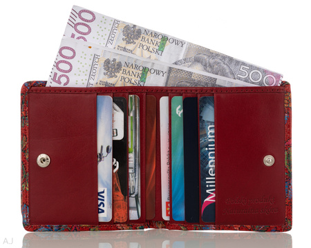 Portfel skórzany z kominkiem Canaletto P-1008115