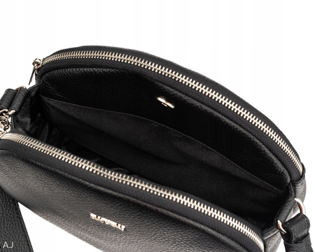 Torebka damska skórzana Canaletto T-810czarna