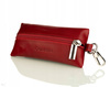 Etui na klucze skórzane Canaletto P-501 czerwony