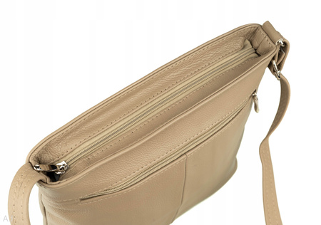Torebka damska skórzana T-ZP beż