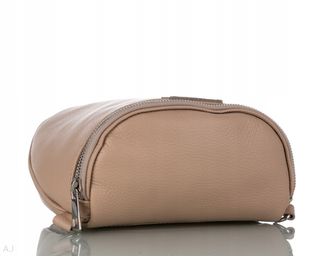 Torebka damska skórzana T-BAL pudrowy róż