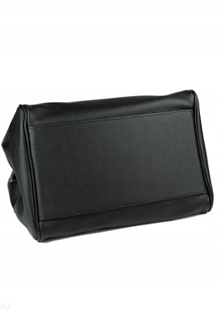 Worek damski skórzany T-EFE+ czarny