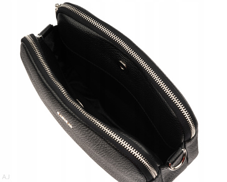 Torebka damska skórzana Canaletto T-830 czarny