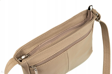 Torebka damska skórzana T-IWBA beż