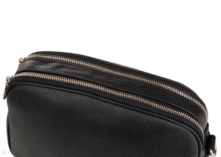 Torebka damska skórzana Canaletto T-808 czarny