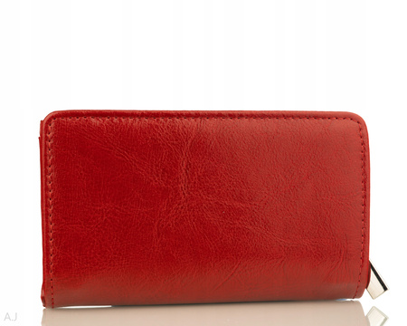 Portfel damski skórzany GB P-40 czerwony