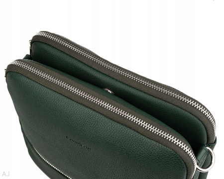 Torebka damska skórzana Canaletto T-840 zielony