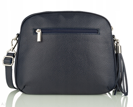 Torebka damska skórzana Canaletto T-808 granatowy