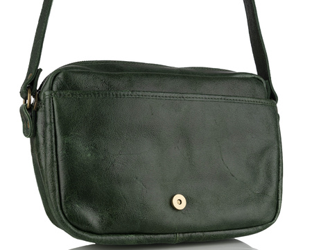 Torebka damska skórzana Canaletto zielona T-634