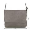 Torebka damska skórzana T-IW szara