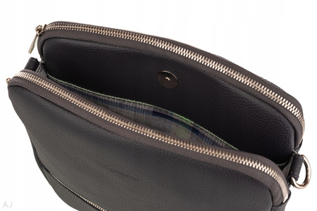 Torebka damska skórzana Canaletto T-840 szary