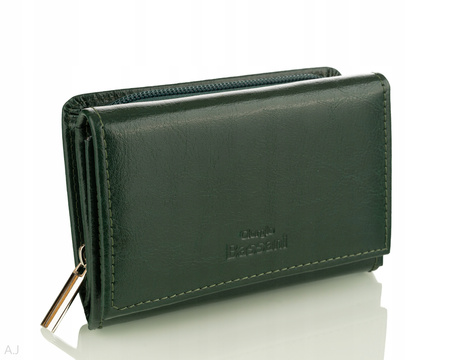 Portfel damski skórzany GB P-40 zielony